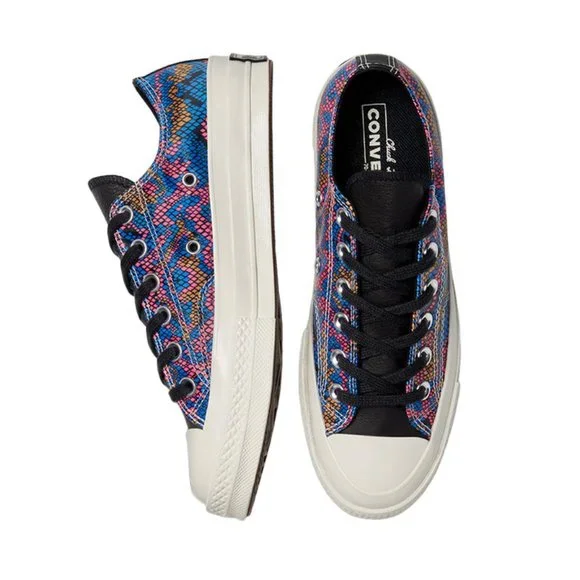 CONVERSE Blue Pink Digital Daze Chuck 70 Sneakers
